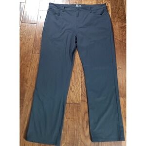 Graham Luxe Emerson Men's Black Golf Performance Chino Straight Pants Sz 40x30
